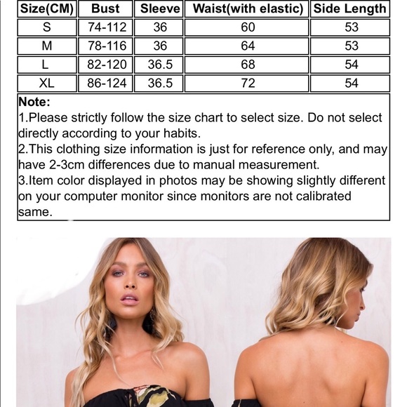 🏆Off Shoulder Floral Romper - Picture 7 of 7